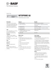 NITOPRIME 60 3 - BASF Building Systems