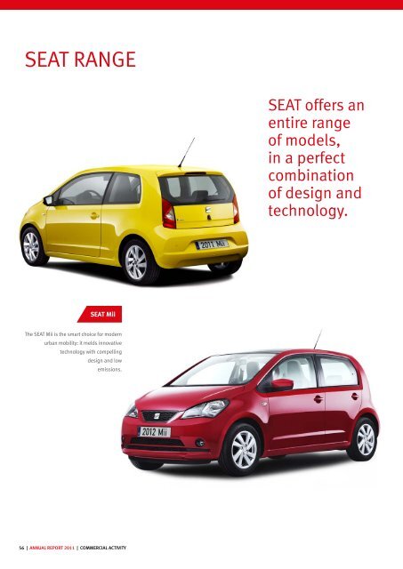 SEAT Annual Report 2011 - Volkswagen AG
