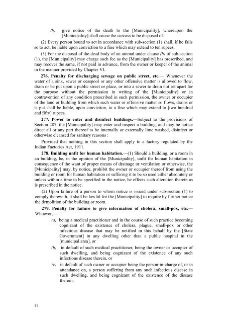 Uttar Pradesh Municipalities Act, 1916 - International Environmental ...