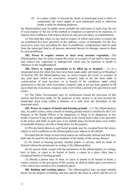 Uttar Pradesh Municipalities Act, 1916 - International Environmental ...