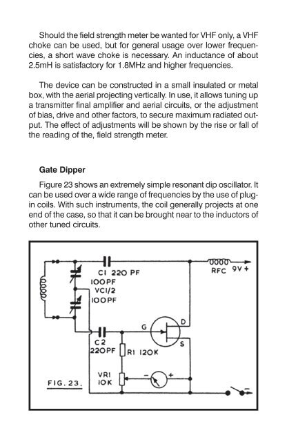 50 (FET) Field Effect Transistor Projects - Battery Portable