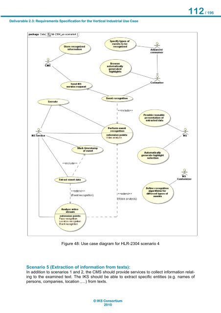 Requirements Specification of the Vertical Industrial Use Case ... - IKS