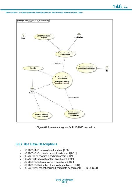 Requirements Specification of the Vertical Industrial Use Case ... - IKS