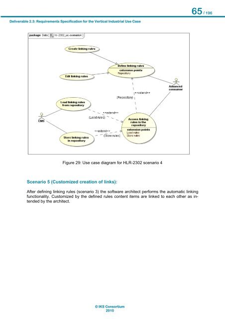 Requirements Specification of the Vertical Industrial Use Case ... - IKS