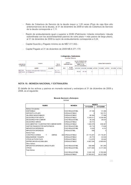 memoria_2009 - Intermodal La Cisterna