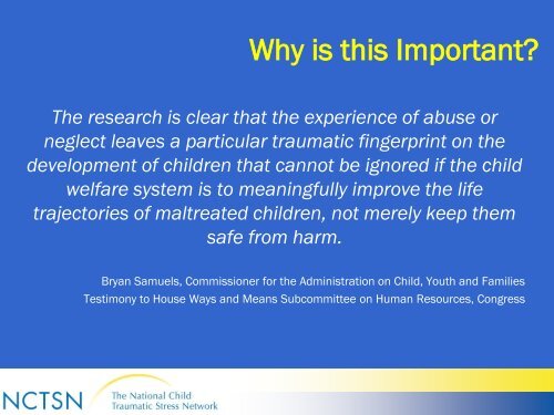 Creating Trauma-Informed Child Welfare Systems ... - Pal-Tech