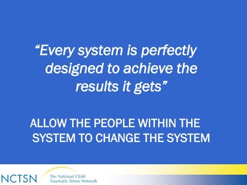 Creating Trauma-Informed Child Welfare Systems ... - Pal-Tech