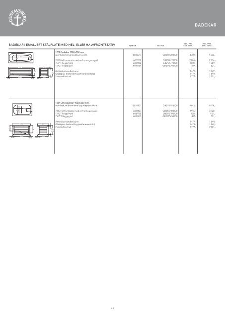 Last ned som PDF - Gustavsberg