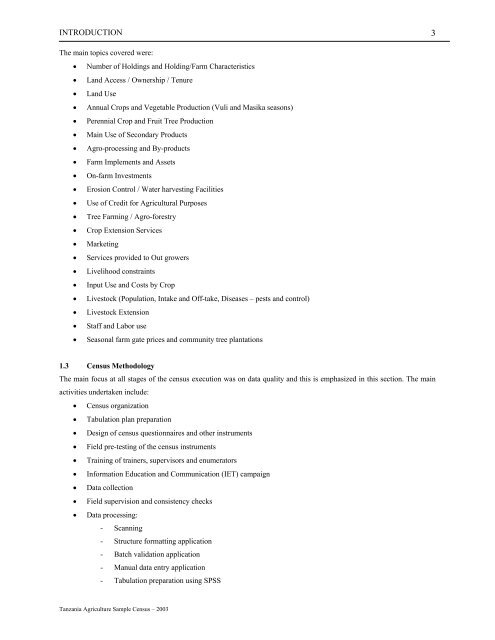 Large Scale Farm Report - Ministry Of Agriculture, Food and ...