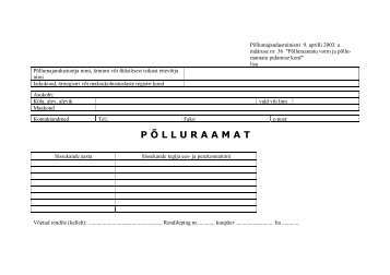 PÃµlluraamatu vorm - Pria
