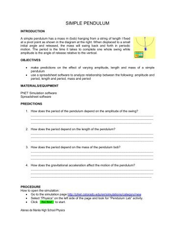 SIMPLE PENDULUM.pdf - PhET