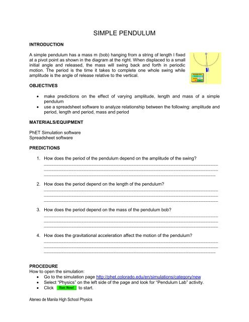 SIMPLE PENDULUM.pdf - PhET