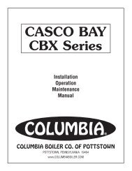 installer/serviceman - Columbia Boiler