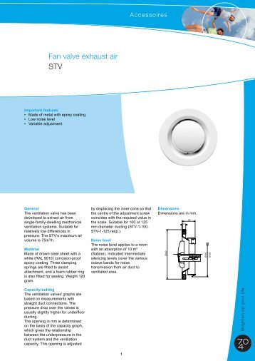 Fan valve exhaust air STV - J.E. StorkAir