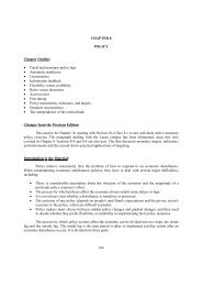 Fiscal and monetary policy lags ⢠Automatic stabilizers ...