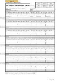 Einheitspapier Ausfuhr/Sicherheit - Liste der Warenpositionen