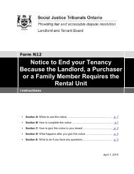 N12 Instructions - Landlord Tenant Board