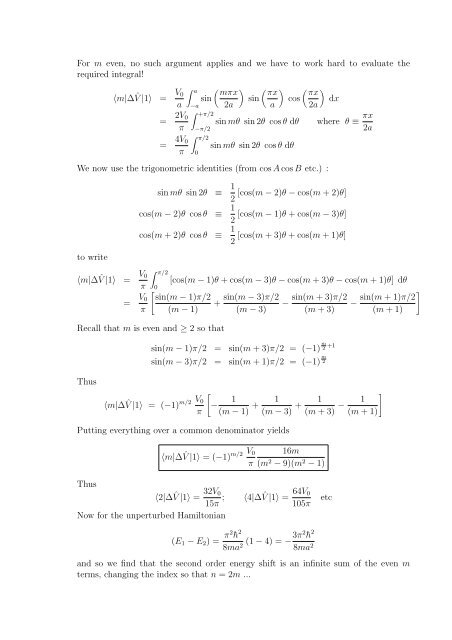 Quantum Physics 2011/12