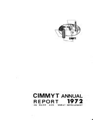 CIMMYT ANNUAL CIMMYT ANNUAL - Search CIMMYT repository