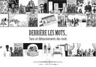 sens et dÃ©tournements des mots - Echirolles