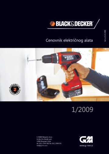 katalog Black&Decker proizvoda - Unior Teos alati doo