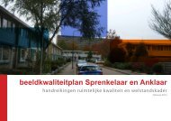 beeldkwaliteitplan Sprenkelaar en Anklaar - Gemeente Apeldoorn