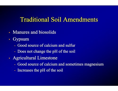 Soil Fertility - Texas A&M AgriLife