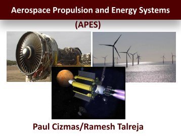 Aerospace Propulsion and Energy Systems (APES)