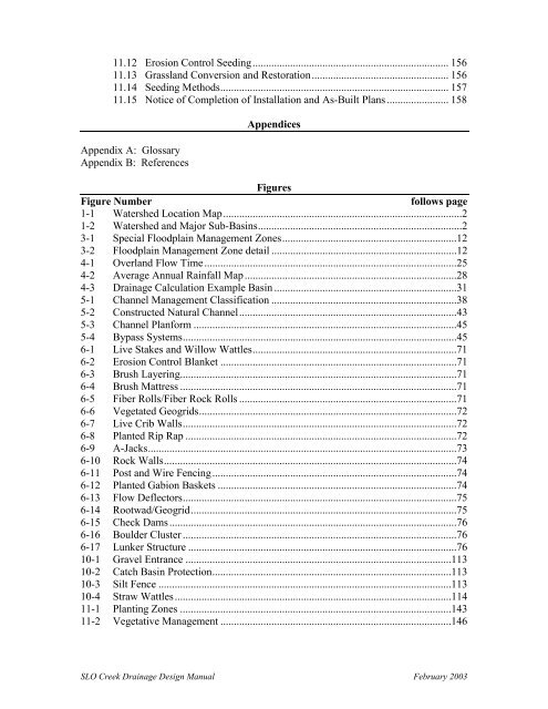 Drainage Design Manual - the City of San Luis Obispo