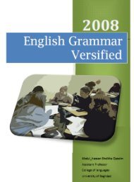 EngLish grammar VErsiFiEd