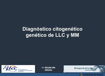 (SLP): aplicaciÃ³n del FISH en LLC y MM