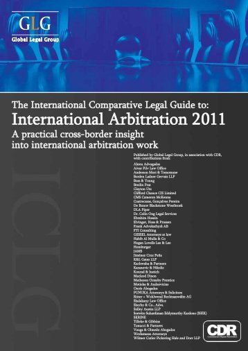 International Arbitration 2011 - Jams
