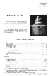 TETRODE TH 293