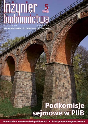 Maj 2008 - Polska Izba Inżynierów Budownictwa