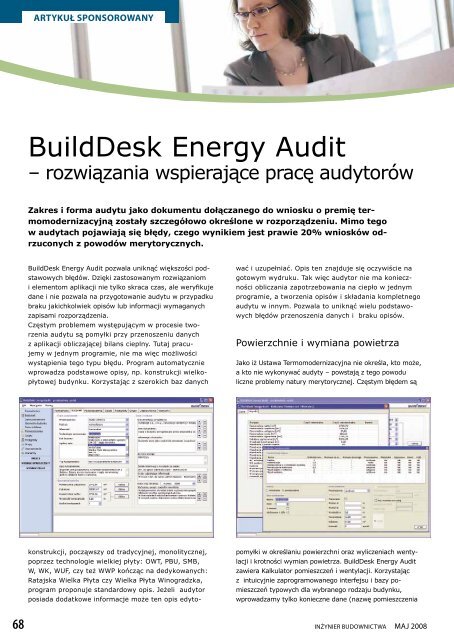 Maj 2008 - Polska Izba Inżynierów Budownictwa