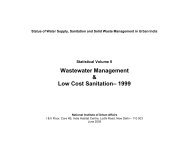 Wastewater Management & Low Cost Sanitation - National Institute ...