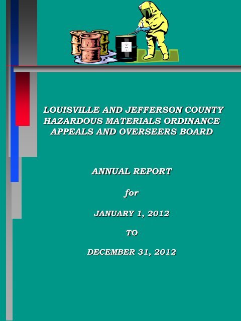Hazardous Materials Ordinance Appeals and Overseers ... - MSD