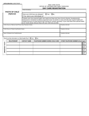 Current C-GCC Daycare Forms Package - PDF - Columbia-Greene ...