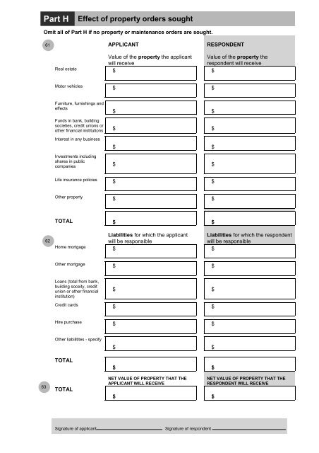 Application for Consent Orders Kit - Community Law