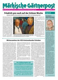 Ausgabe 03 / 2012 - Kreisverband Potsdam der Garten-und ...