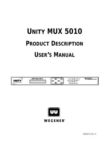 Download Manual - Wegener