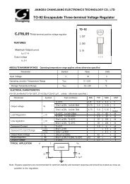 CJ78L05-TO-92 Datasheet Download From IC-ON-LINE.CN