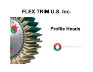 Profile Heads - Flex-Trim A/S