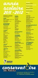 FICHE TARIFS 2011 - 2012_fiche 03-04 - Massy