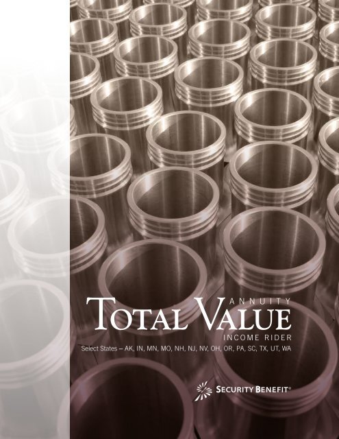 Income Rider Brochure - Total Value Annuity
