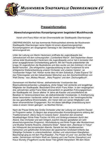 pdf - Musikverein Stadtkapelle Oberriexingen eV