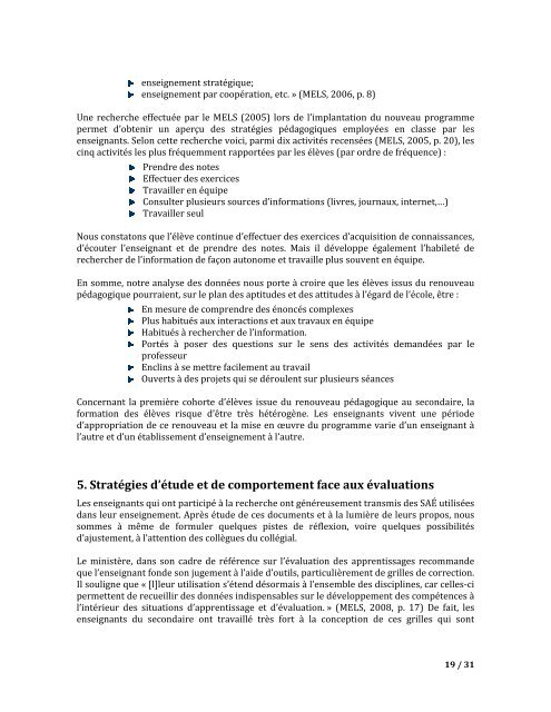 Fascicule 5- Éducation physique et à la santé - Accueil Service de ...