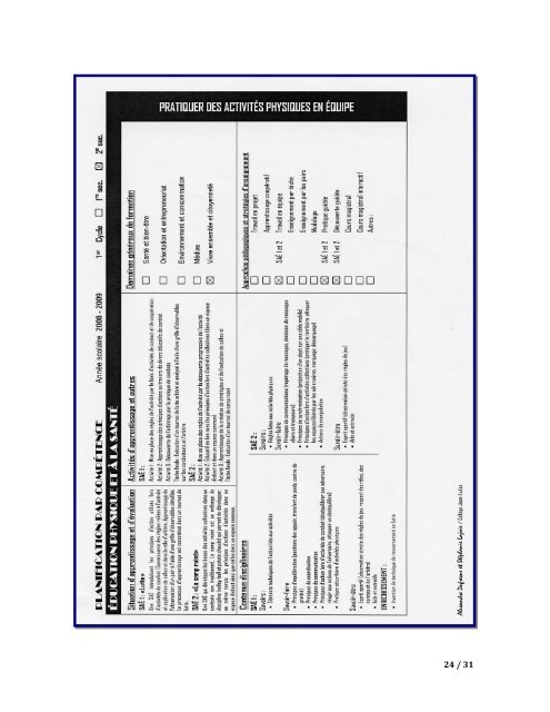 Fascicule 5- Éducation physique et à la santé - Accueil Service de ...