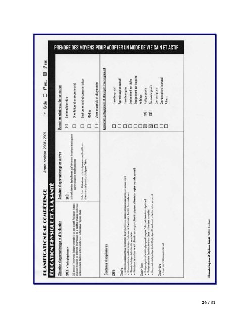 Fascicule 5- Éducation physique et à la santé - Accueil Service de ...