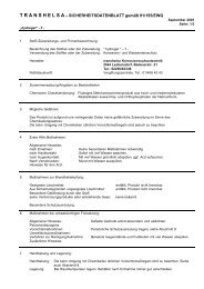 SDB hydrogel -T- - Transhelsa